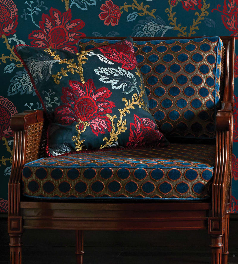 media image for Coromandel Fabric by Nina Campbell for Osborne & Little 216