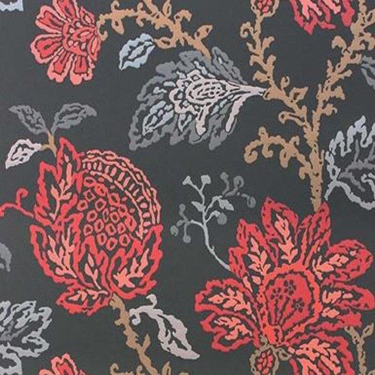 media image for Coromandel Wallpaper in Blue, Red, and Neutral by Nina Campbell for Osborne & Little 21