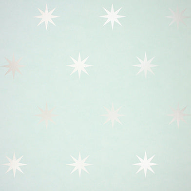 media image for sample coronata star wallpaper in aqua by osborne little 1 269