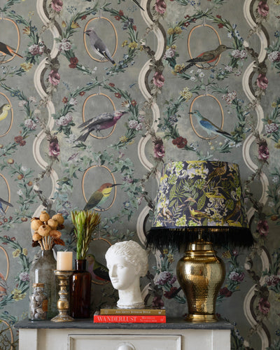 product image of Countesse's Aviarium Wallpaper in Neutral from the Wallpaper Compendium Collection by Mind the Gap 54