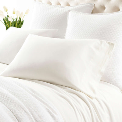 product image of Cozy Cotton Ivory Pillowcases 1 565