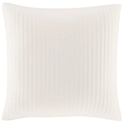 product image for Cozy Cotton Ivory Quilted Sham 3 87