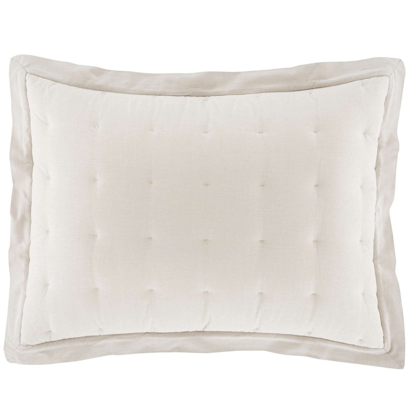 media image for Cozy Cotton Natural Puff Sham 2 248