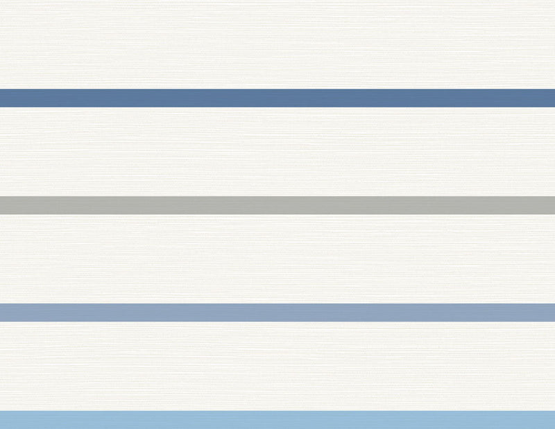 media image for sample crew stripe wallpaper in air force blue grey and eggshell from the luxe retreat collection by seabrook wallcoverings 1 262