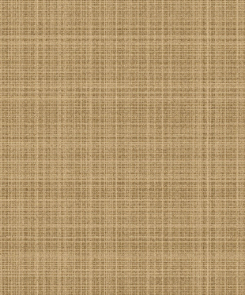 media image for Crosshatch Linen Wallpaper in Antique Brass from the Essential Textures Collection by Seabrook Wallcoverings 260