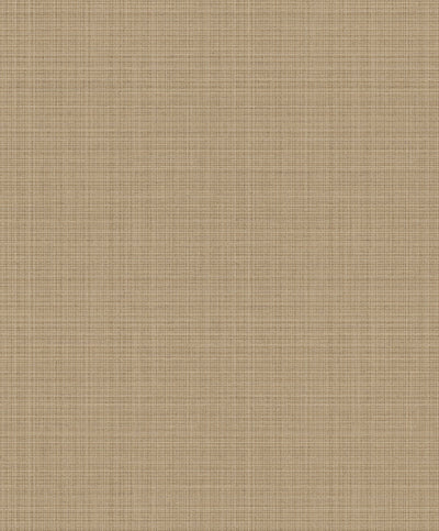 product image for Crosshatch Linen Wallpaper in Metallic Taupe from the Essential Textures Collection by Seabrook Wallcoverings 7