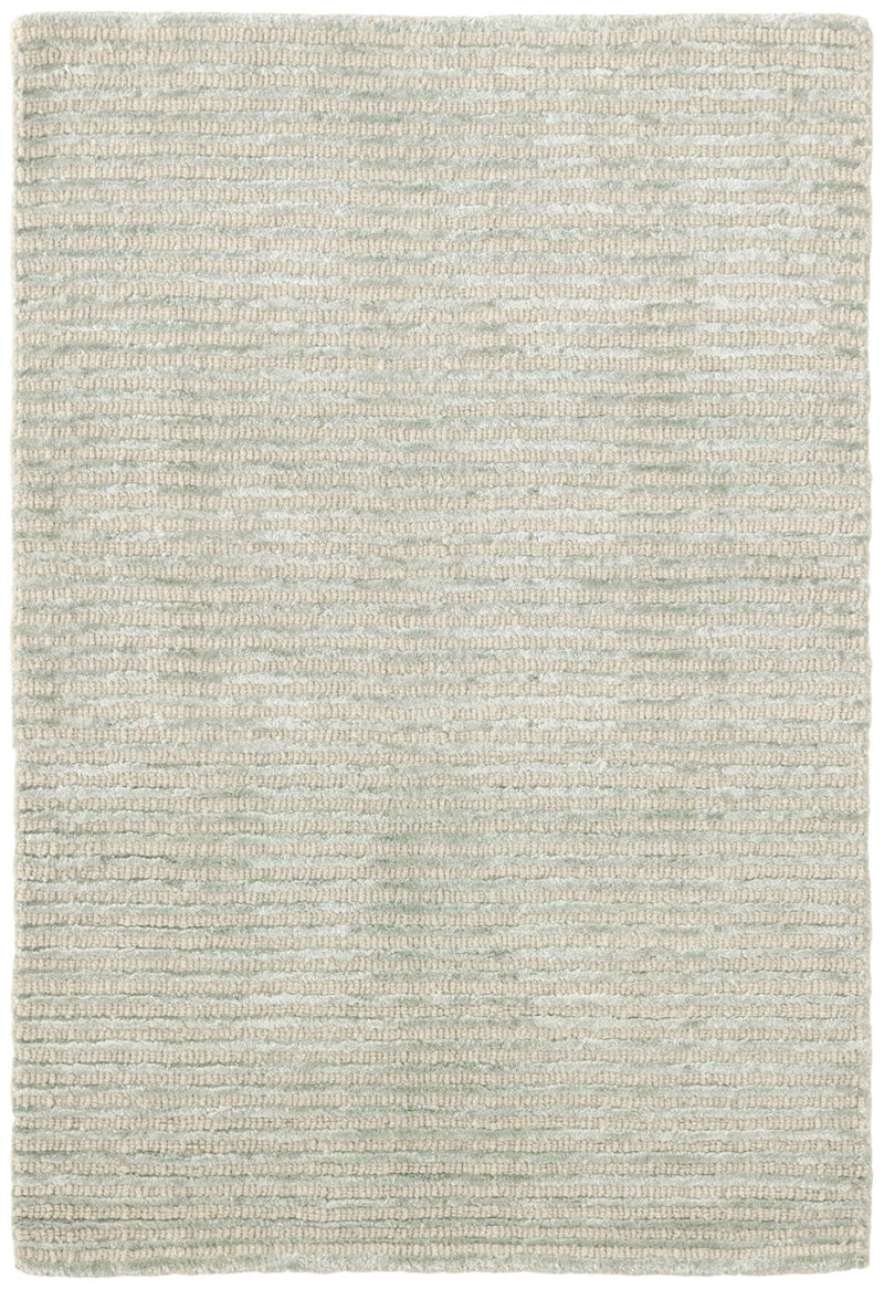 media image for cut stripe ocean hand knotted viscose wool rug by annie selke rda244 258 1 265