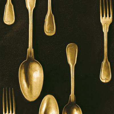 product image for Cutlery Brass Wallpaper from Collection II by Mind the Gap 86