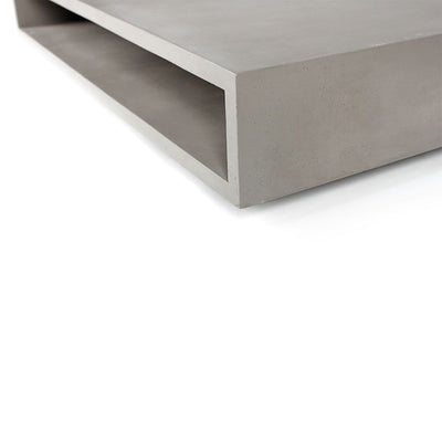 product image for Monobloc - Rectangular Coffee Table by Lyon Béton 37