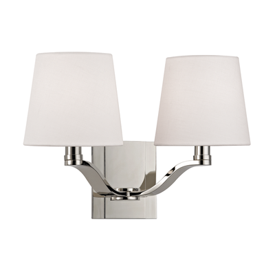product image for hudson valley clayton 2 light wall sconce 3 71