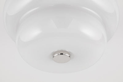 product image for hazel 2 light flush mount by mitzi h350502 agb 6 37