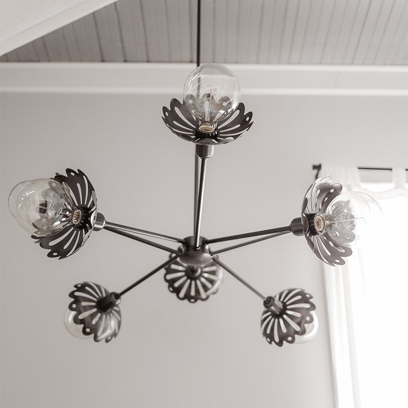 media image for alyssa 8 light chandelier by mitzi h353808 agb 9 219