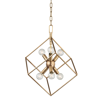 product image for hudson valley roundout 6 light pendant 1215 1 29