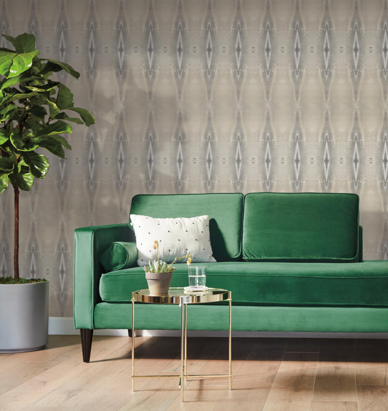 media image for Origin Wallpaper in Tan from the Artisan Digest Collection by York Wallcoverings 260