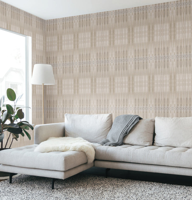 media image for Insight Wallpaper in Parchment from the Artisan Digest Collection by York Wallcoverings 220