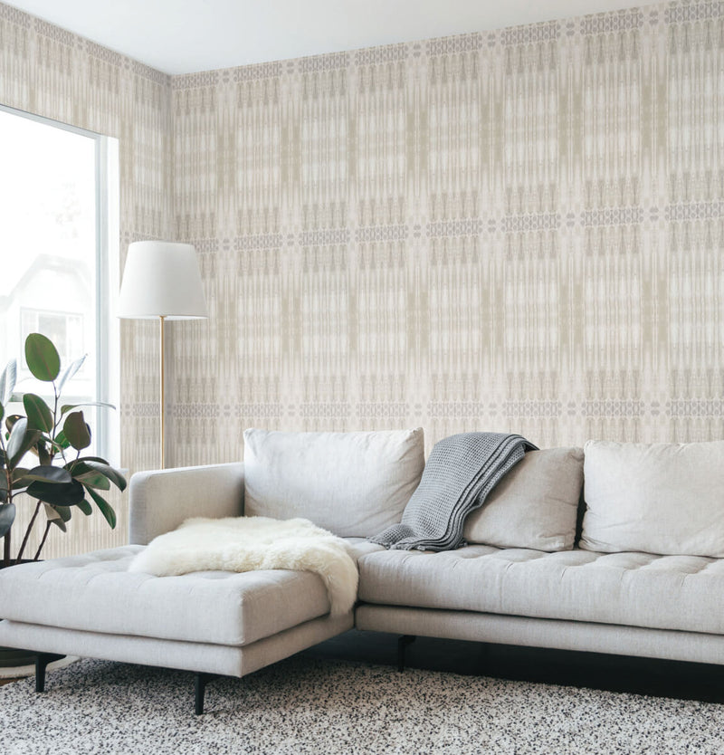 media image for Insight Wallpaper in Greystone from the Artisan Digest Collection by York Wallcoverings 24