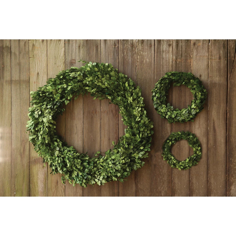 media image for preserved boxwood wreath by bd edition da5559 2 259