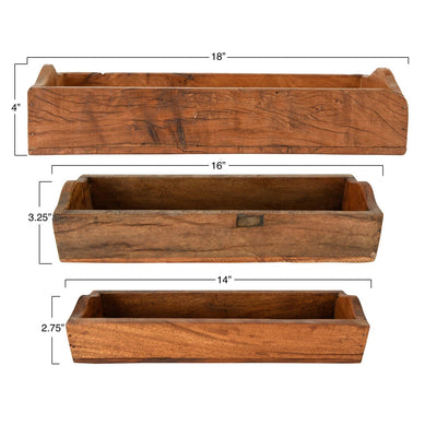 product image for wood boxes set of 3 by bd edition da9063 2 47