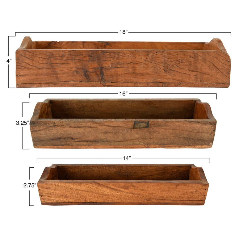 media image for wood boxes set of 3 by bd edition da9063 2 224
