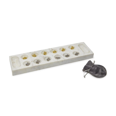 product image of Mancala Game With 48 Metal Game Pieces By Tozai Dat112 1 543