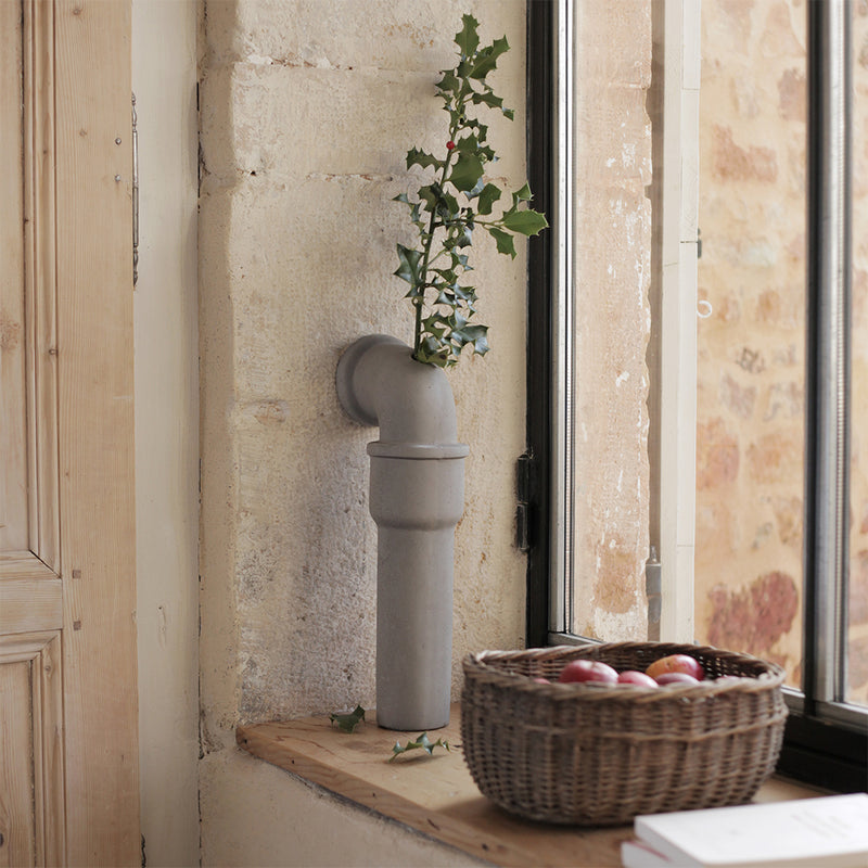 media image for Urban Garden - Pipeline Stem Vase in Various Sizes by Lyon Béton 242