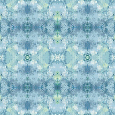 product image of Kaleidoscope Wallpaper in Blue 515
