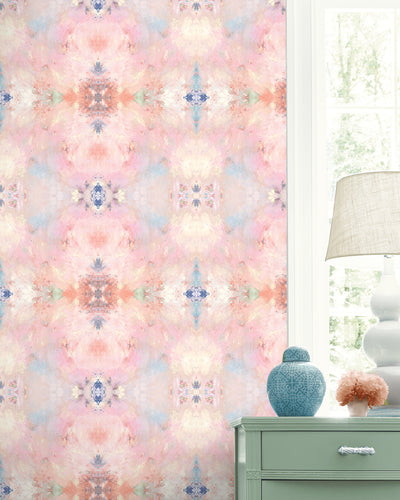 product image for Kaleidoscope Wallpaper in Pink 99