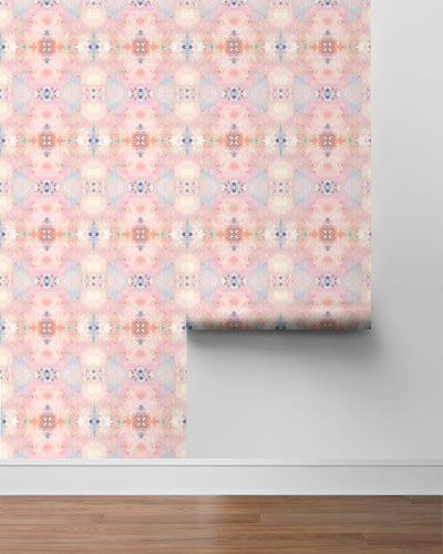 product image for Kaleidoscope Wallpaper in Pink 24