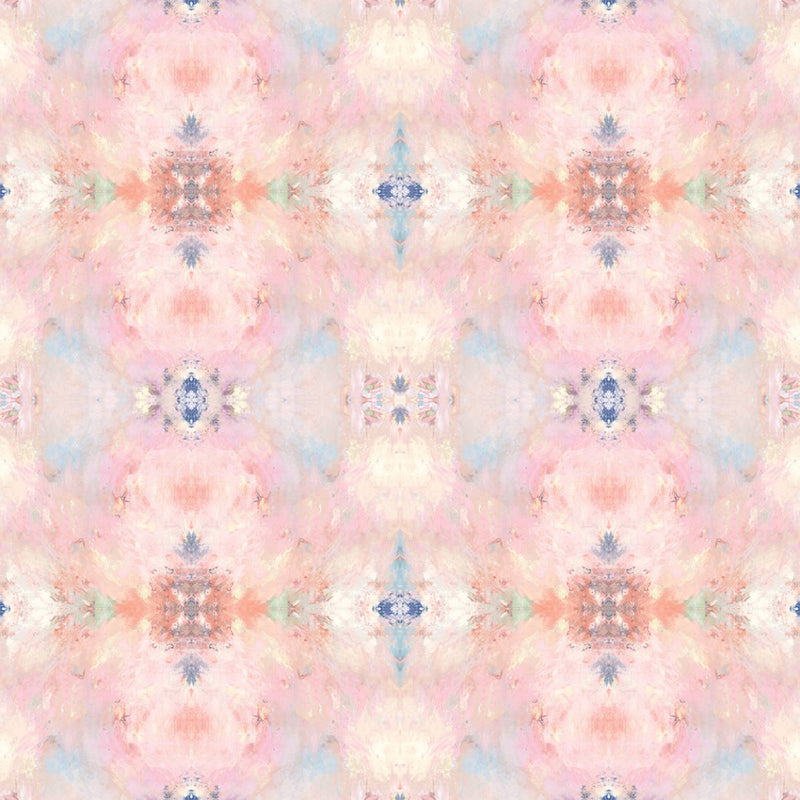 media image for Kaleidoscope Wallpaper in Pink 242