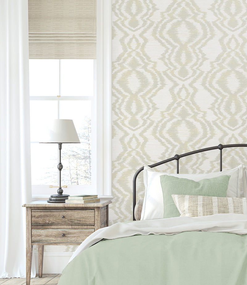 media image for Moirella Wallpaper in Taupe 249