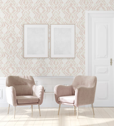 product image for Moirella Wallpaper in Blush 29