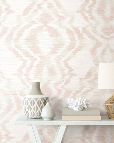 product image for Moirella Wallpaper in Blush 53
