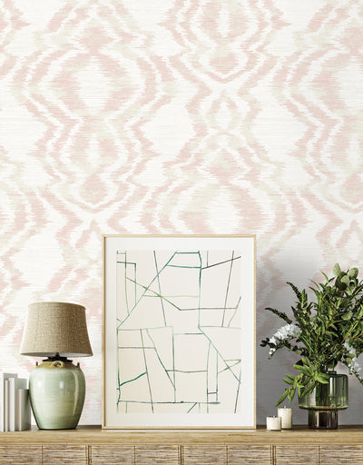 product image for Moirella Wallpaper in Blush 99