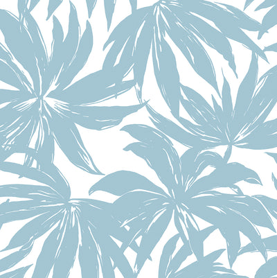 product image for Palma Wallpaper in Light Blue 2