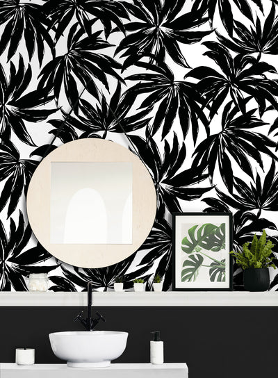 product image for Palma Wallpaper in Black 66