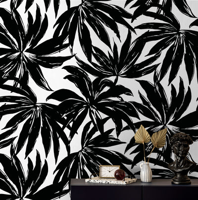 product image for Palma Wallpaper in Black 41