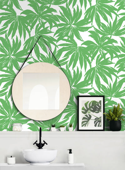 product image for Palma Wallpaper in Green 50