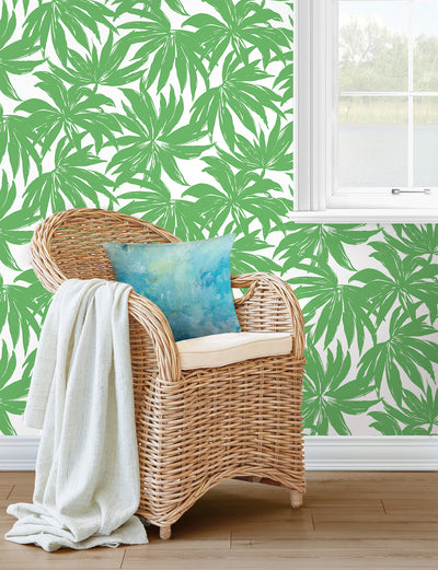 product image for Palma Wallpaper in Green 6