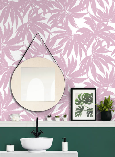 product image for Palma Wallpaper in Mauve 88