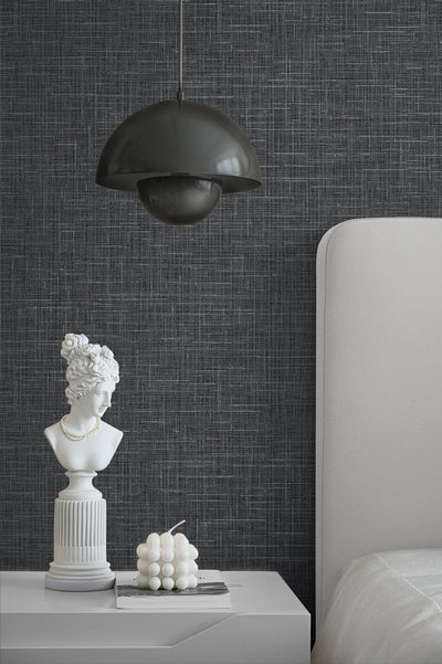 product image for Glitter Faux Finish Coal Wallpaper from Deco 2 by Collins & Company 71