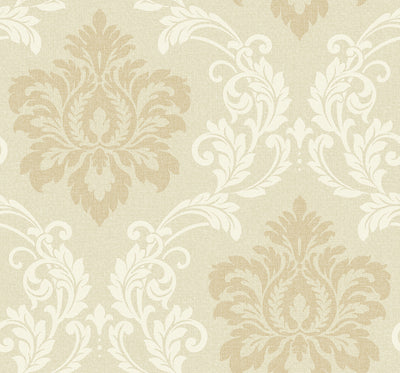 product image of Deco Damask Linen Wallpaper from Deco 2 by Collins & Company 558