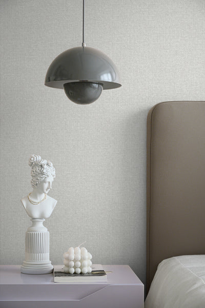 product image for Deco Linen Harbor Grey Wallpaper from Deco 2 by Collins & Company 27