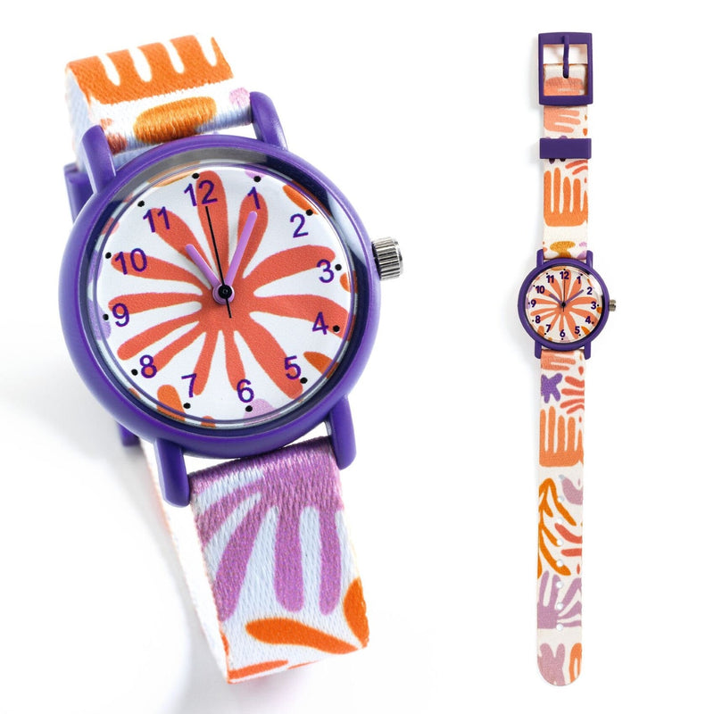 media image for leaves ticlock childrens watch by djeco dd00433 1 253