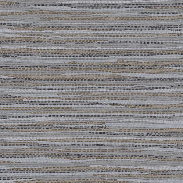 media image for Cabana Taupe Faux Grasscloth Wallpaper from Design Department by Brewster 264