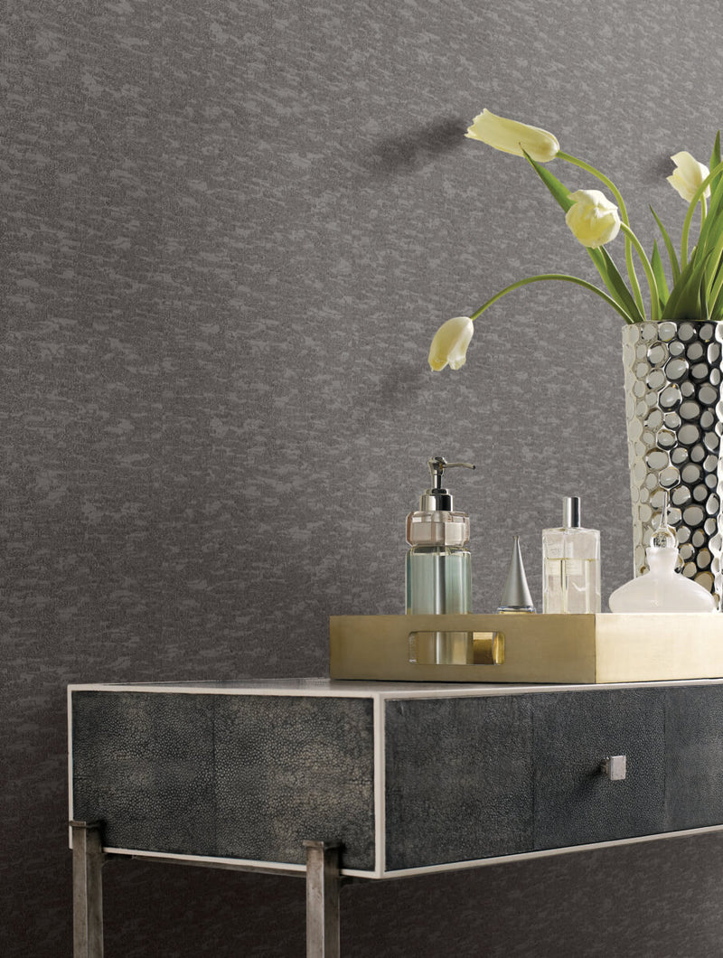 media image for Weathered Cypress Wallpaper in Silver from the Dazzling Dimensions Vol. 2 Collection by Antonina Vella 273