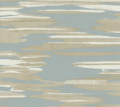 product image of sample nimbus wallpaper in blue cream from the dazzling dimensions vol 2 collection by antonina vella 1 540