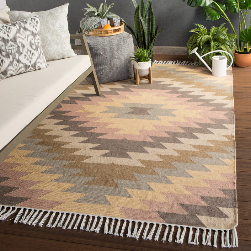 media image for Mojave Indoor/ Outdoor Geometric Multicolor Area Rug 260
