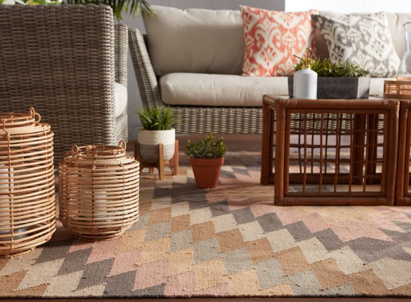media image for Mojave Indoor/ Outdoor Geometric Multicolor Area Rug 246