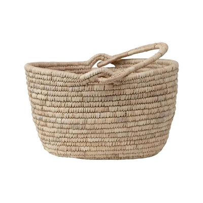 product image for hand woven basket with handle by bd edition df3197 3 12