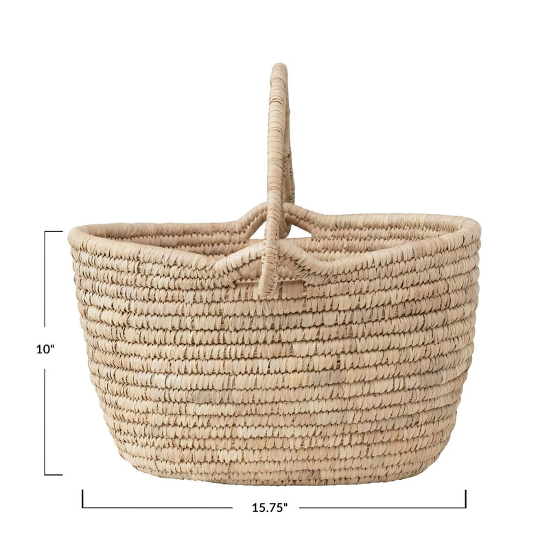 media image for hand woven basket with handle by bd edition df3197 4 298